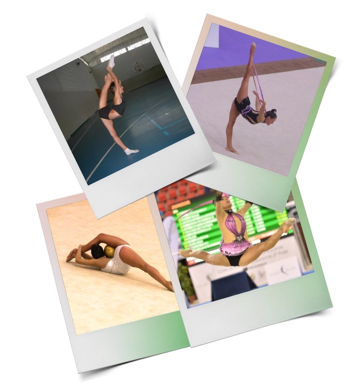 Anabel en la gimnasia rítmica